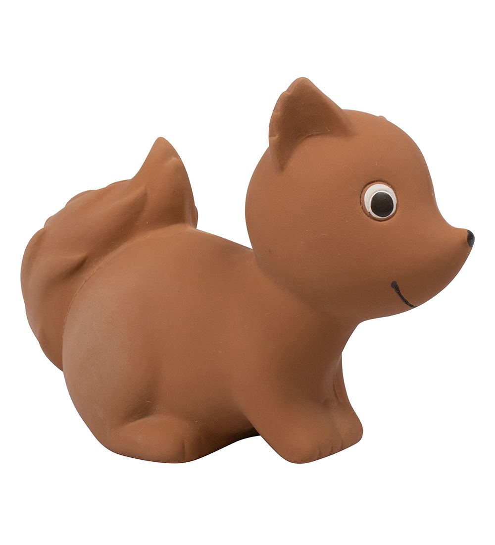 Filibabba Baby Teether In Natural Rubber - The Squirrel Sonja