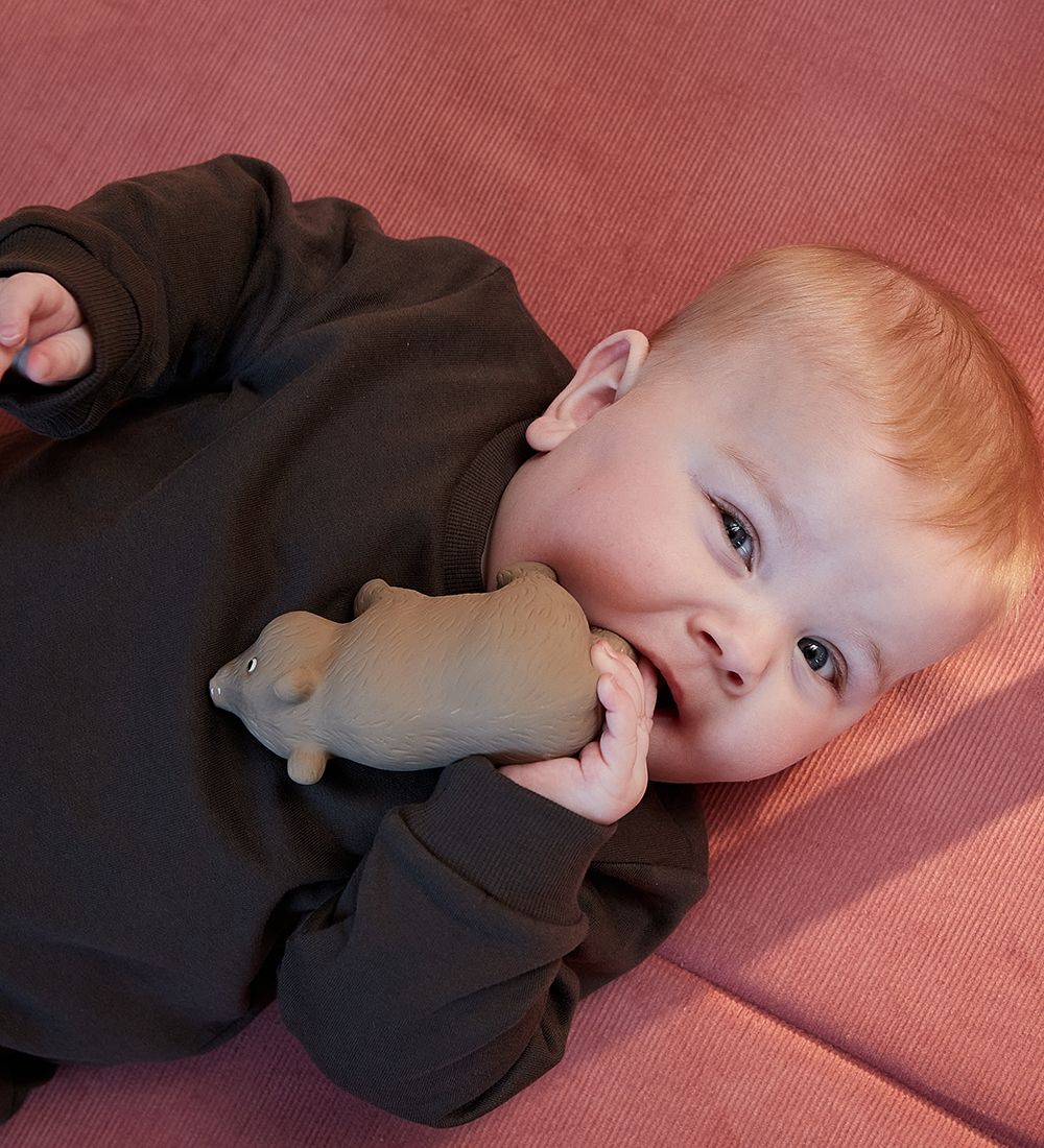 Filibabba Baby Teether - Natural Rubber - Bertram the bear