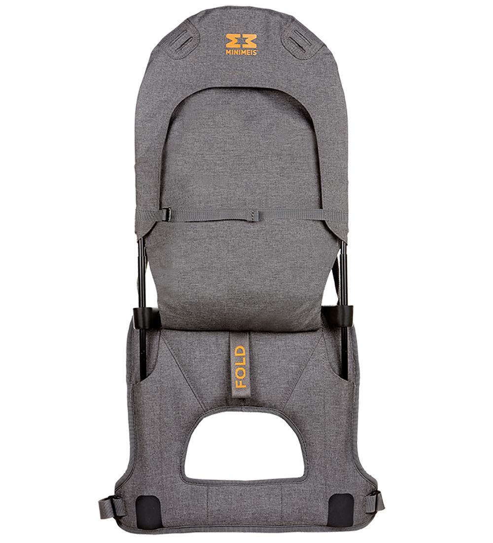 MiniMeis Babytrage - G4 - Grau/Orange