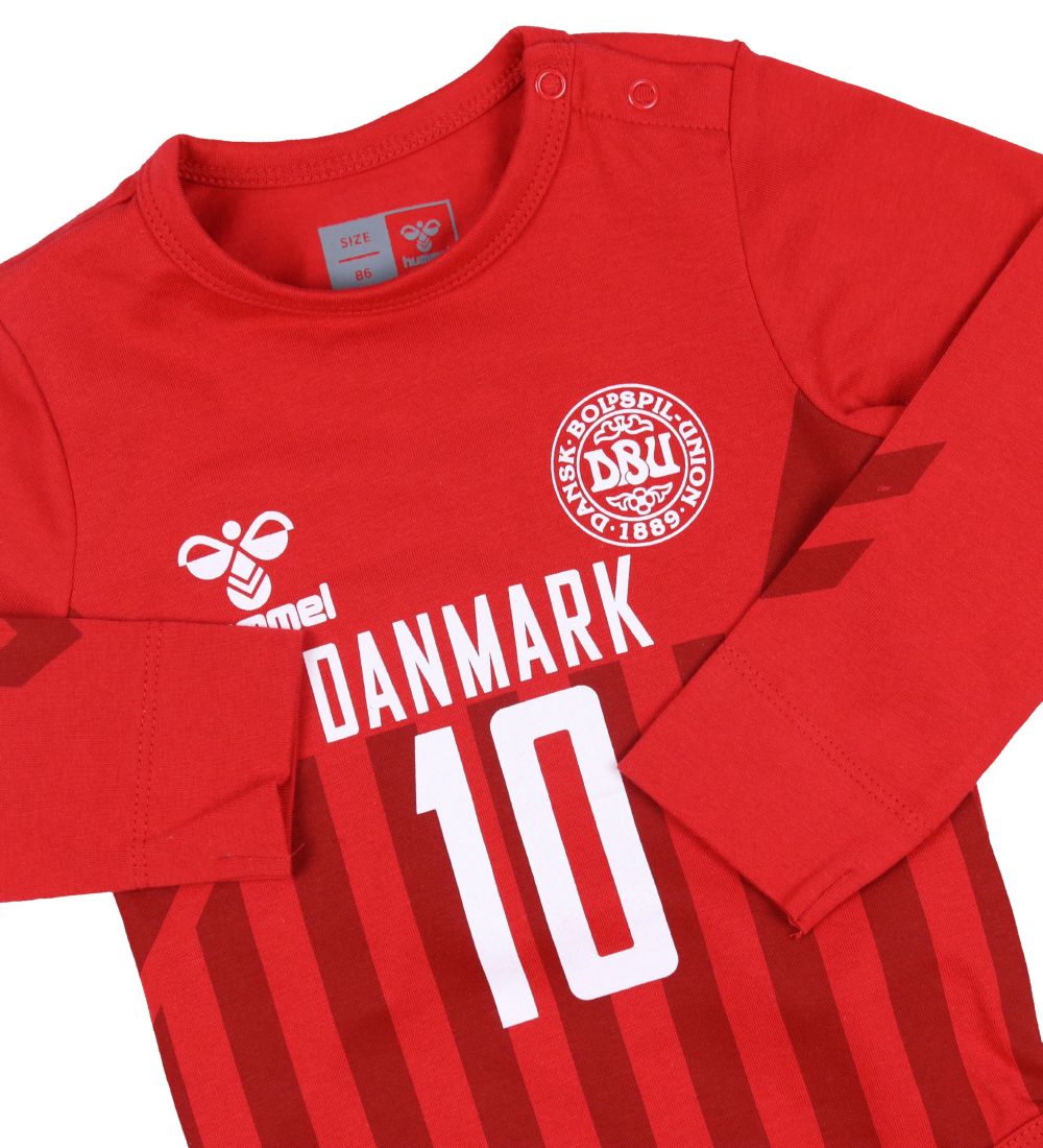 Hummel Bodysuit l/s - DBU - hmlCelebrate - Red
