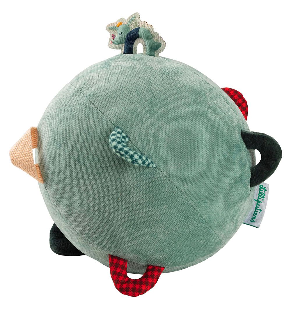 Lilliputiens Activity Ball ball w. Sound - Joe - Green/Multi