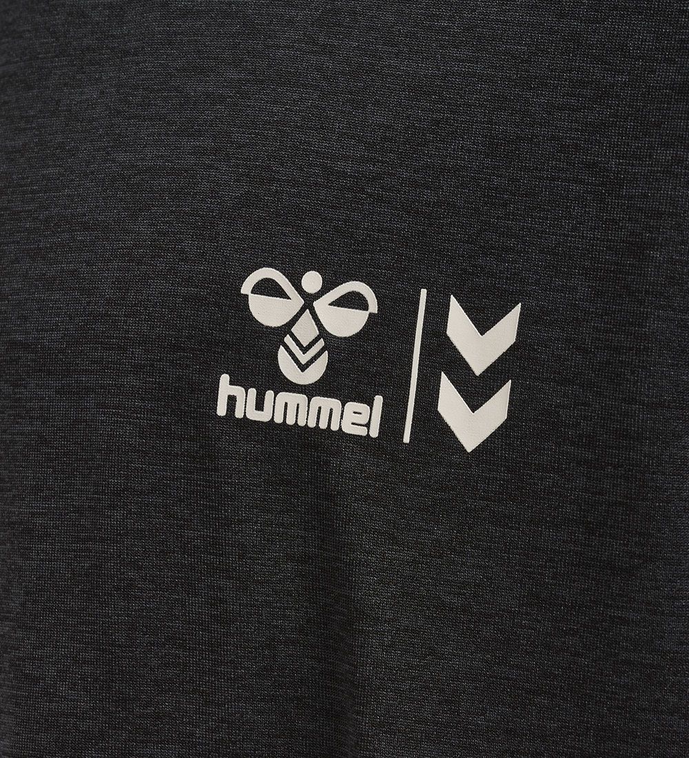 Hummel Stuttermabolur - hmlMustral - Svart