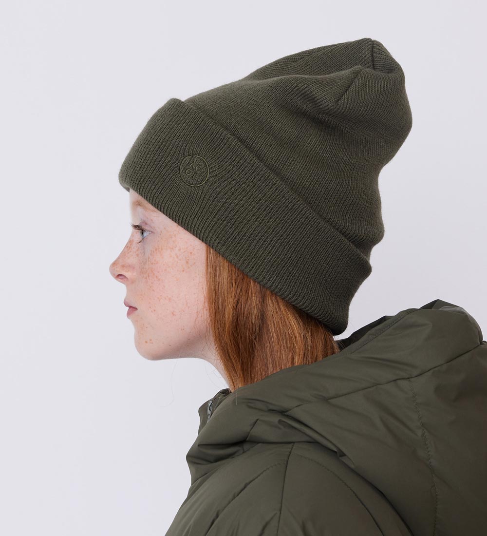 Kabooki Beanie - 2-layer - Olive Green