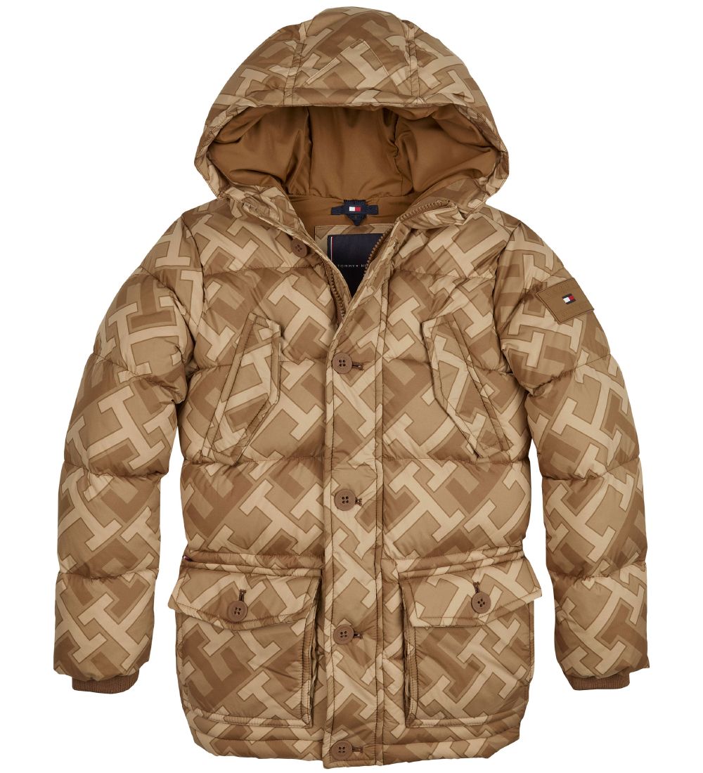 Tommy Hilfiger Puffer Jacket - Rockie Monogram Park - Monogram A