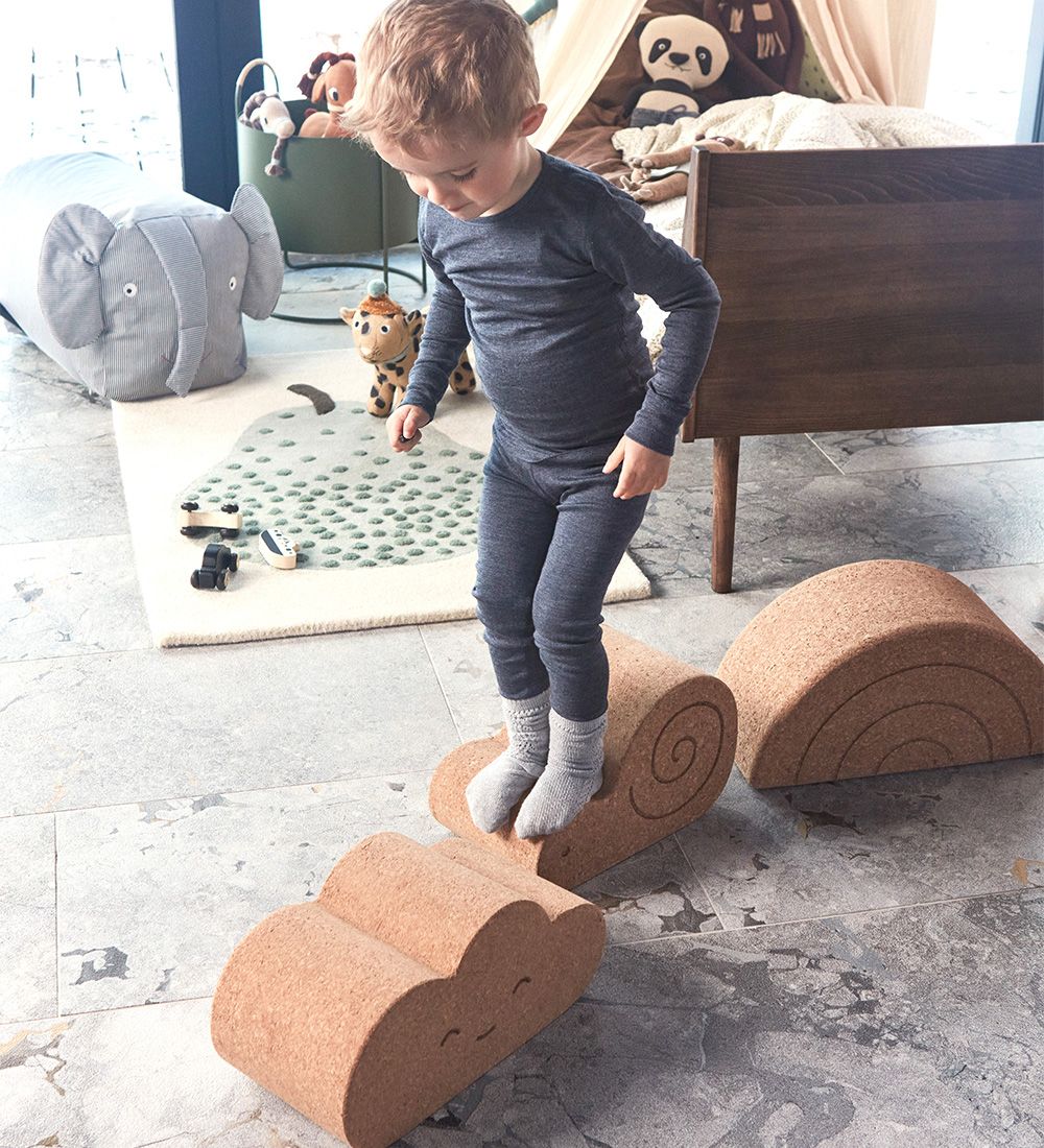 OYOY Stool - Cork - Chloe Cloud