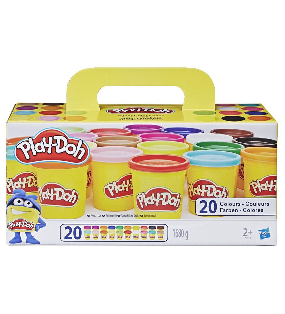 Play-Doh Play Dough - Super Colour Pack - 20 pcs