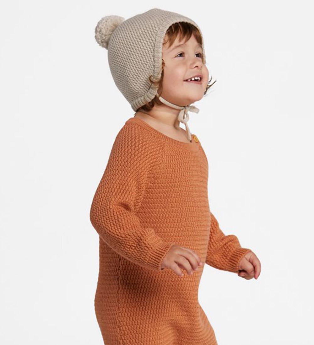 Voksi Beanie - Wool - Seashell Sand