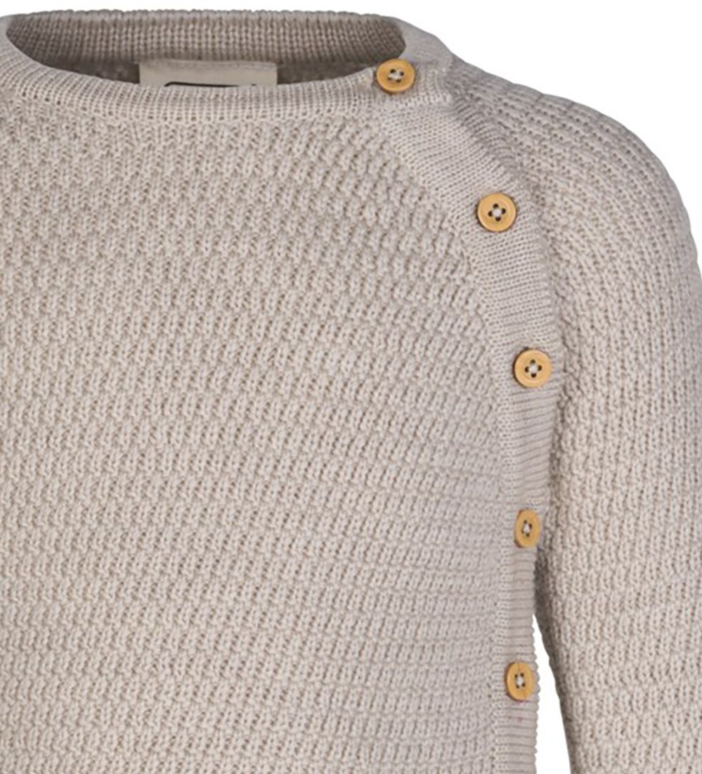 Voksi Cardigan - Wool - Seashell Sand