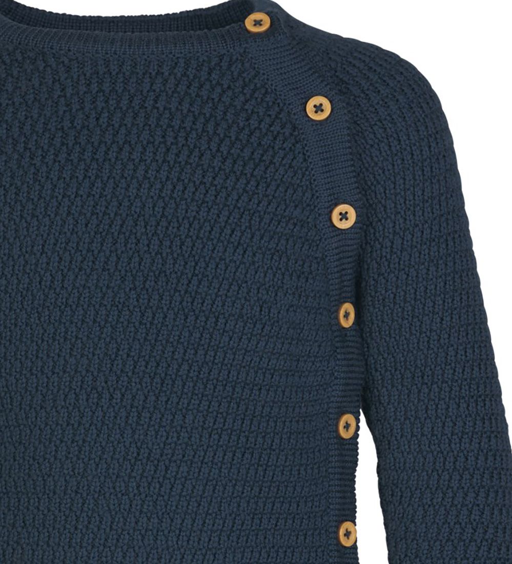 Voksi Cardigan - Wool - Poppy Blue