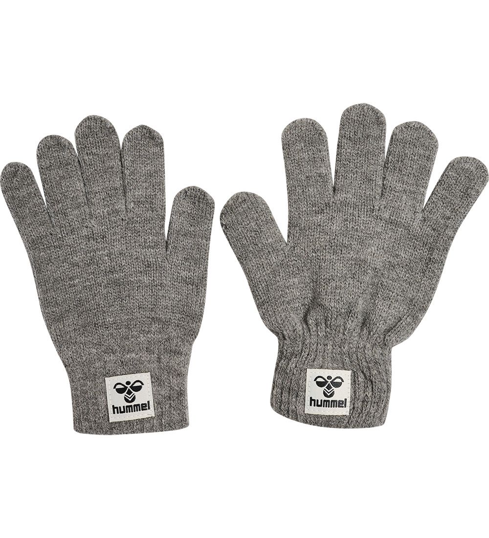 Hummel Handschuhe - Stickat - Gestrickt - Medium Melange