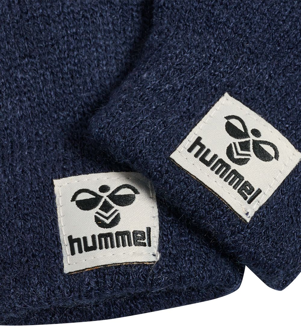 Hummel Gloves - hmlKvint - Knitted - Black Iris
