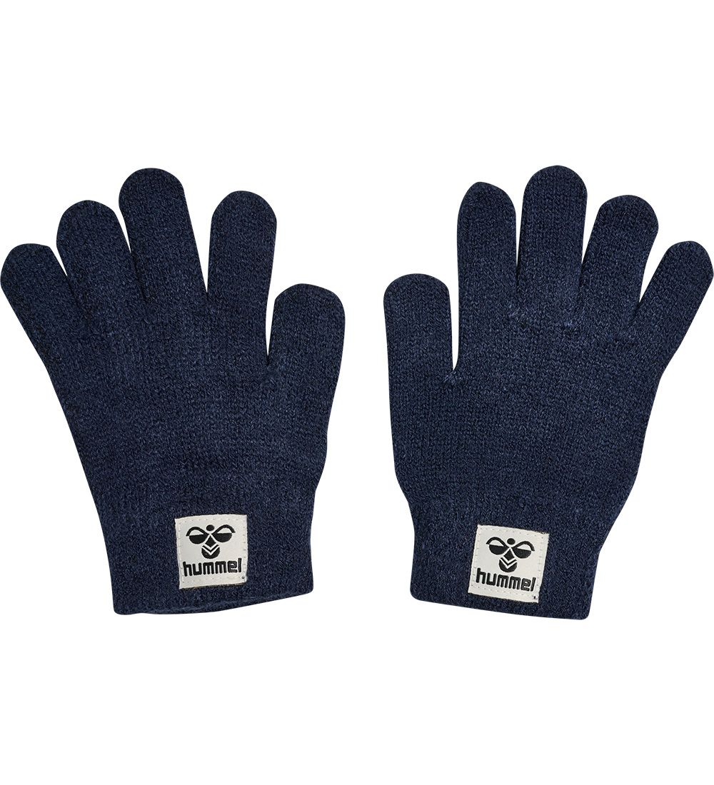Hummel Gloves - hmlKvint - Knitted - Black Iris