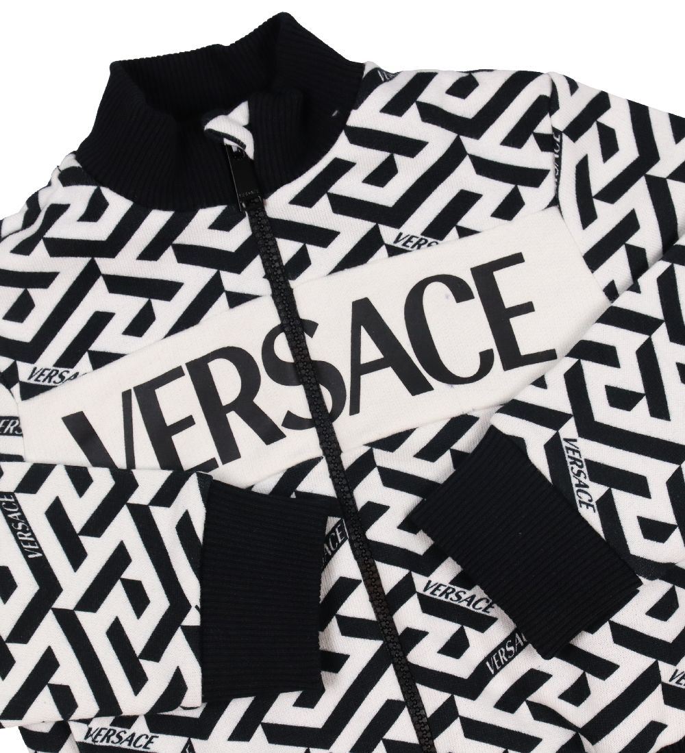 Versace Cardigan - White/Black