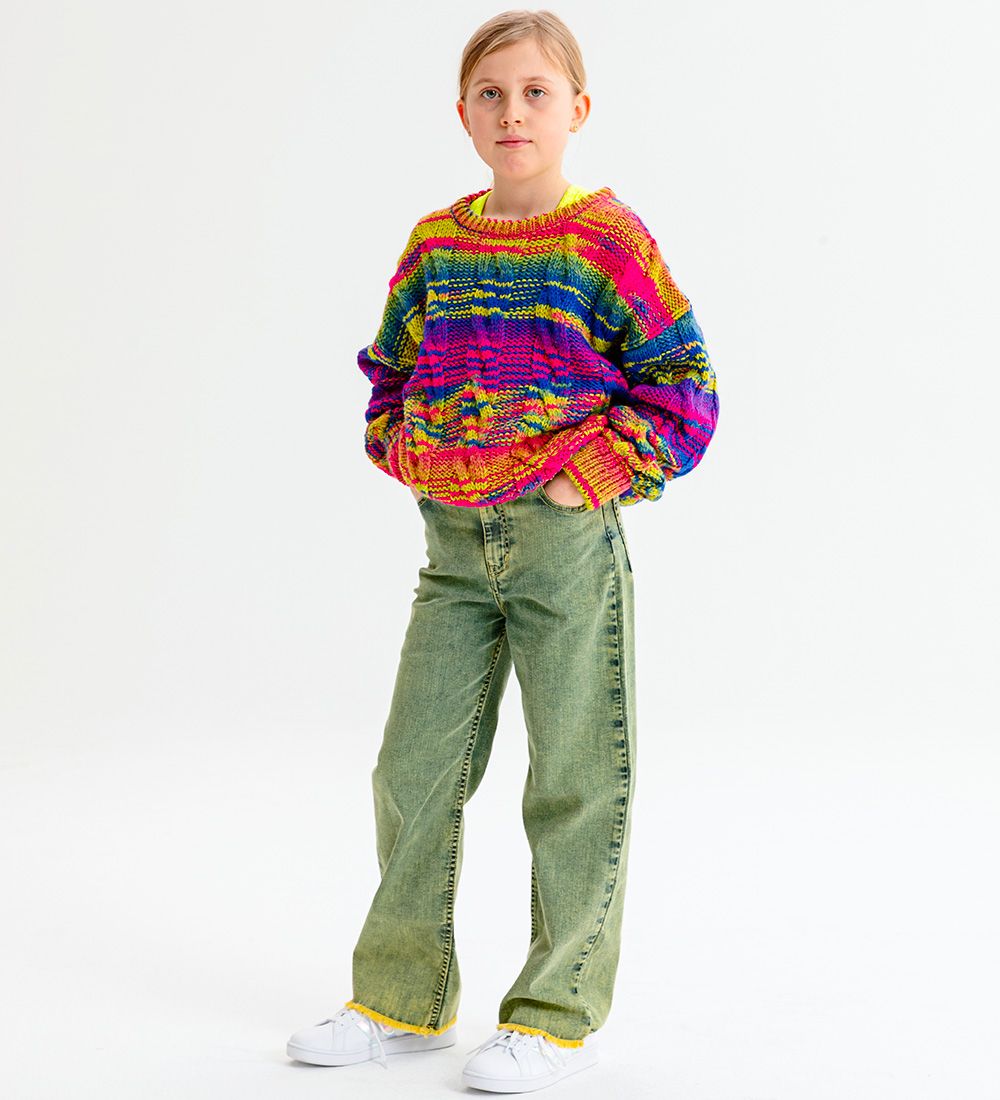 Mads Nørgaard Tröja - Ull/Akryl - Kolly Sweater - Purple Multi