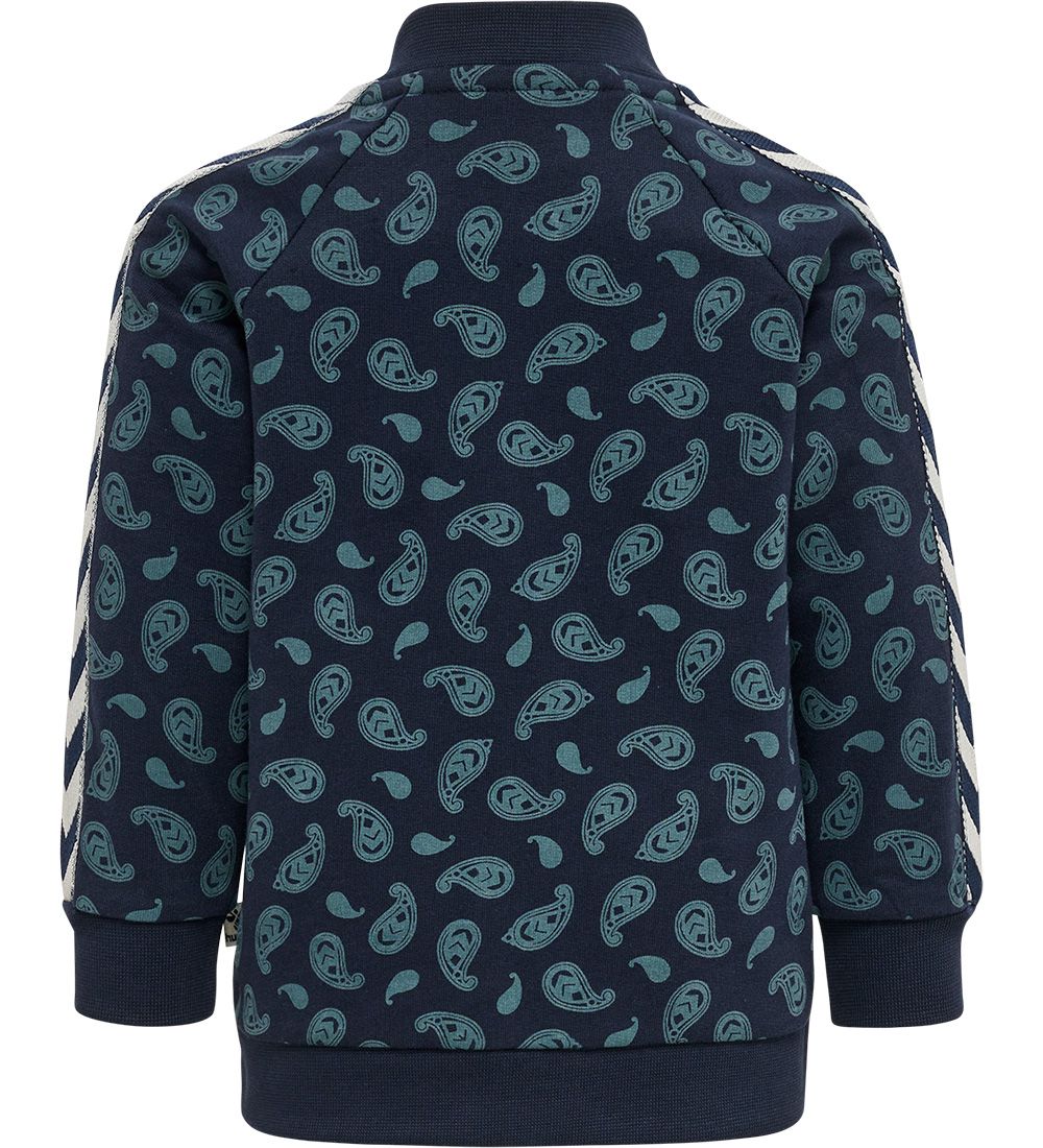 Hummel Cardigan - HmlPaisley Zip - Black Iris