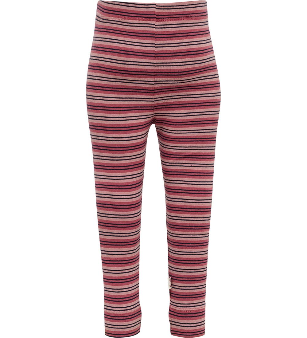 Hummel Leggings - HmlUnited Tights - Striped - Woodrose
