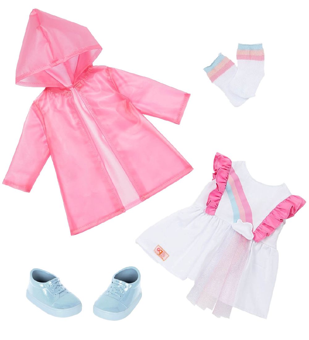 Our Generation Doll Clothes - Rainbow Rainwear Clothes