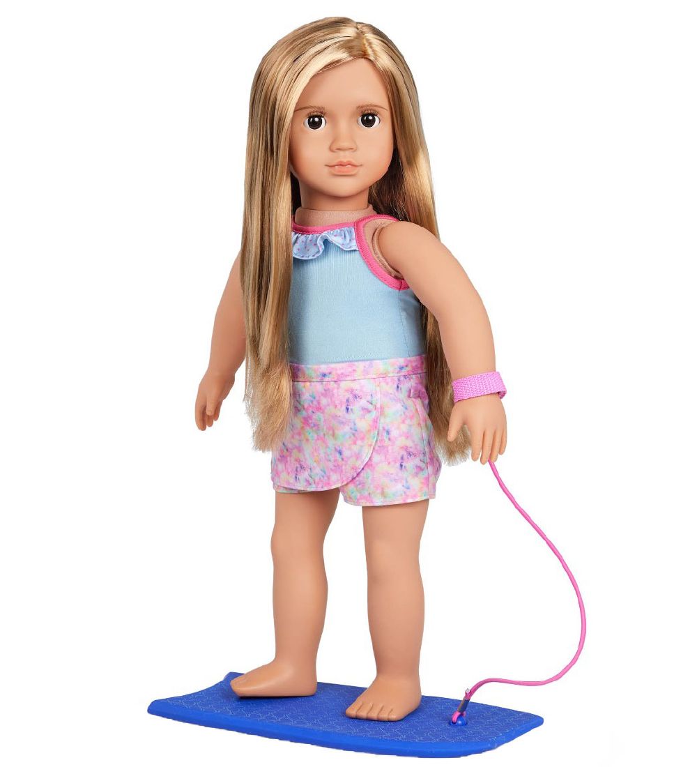 Our Generation Puppe - 46 cm - Ivana m. Surfbrett