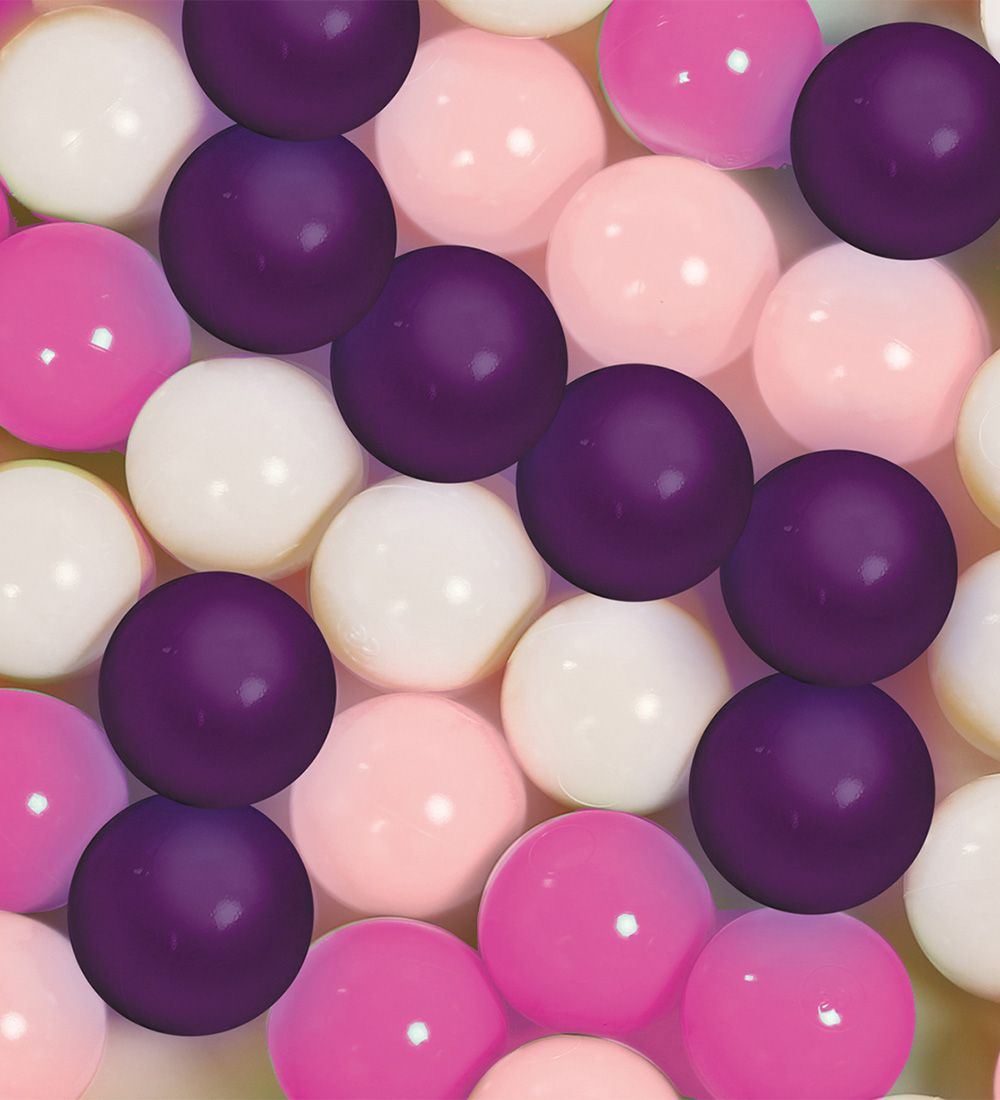 Ludi Playballs - 60 Pcs - Pink