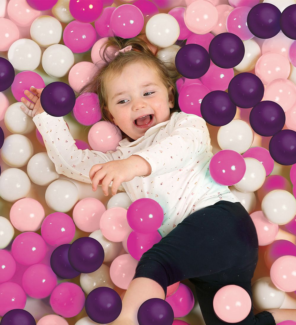 Ludi Playballs - 60 Pcs - Pink