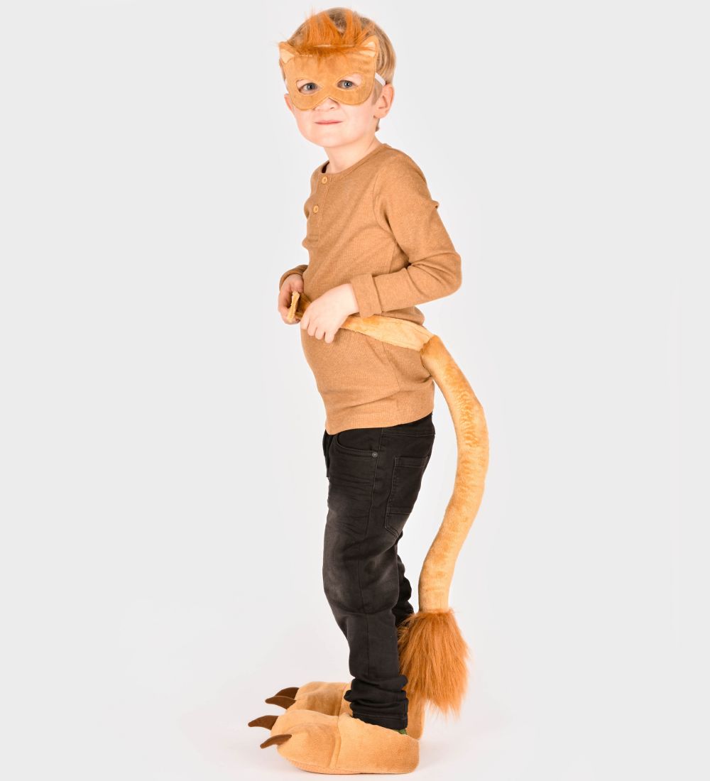 Den Goda Fen Costume - Lion - Brown