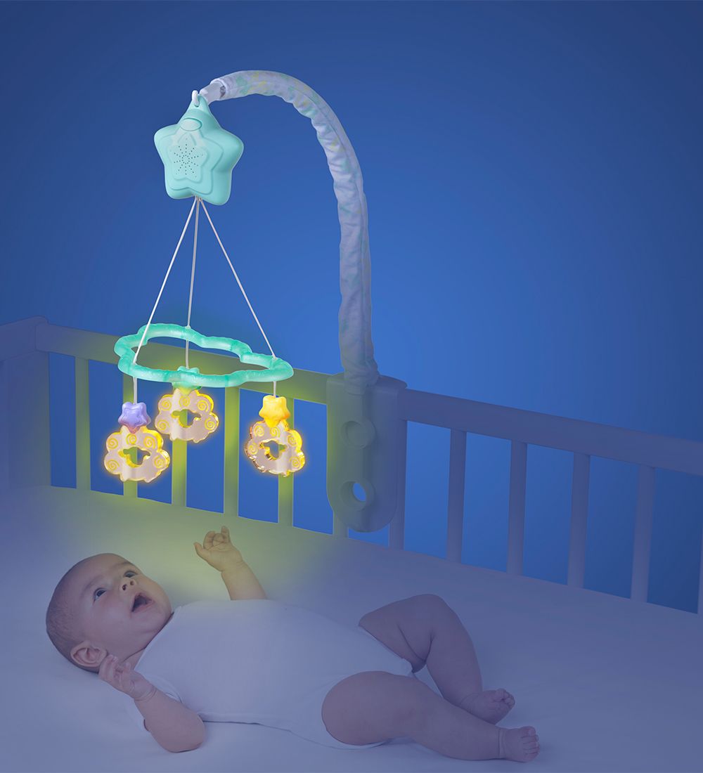 Playgro Musical Mobile - Dreamtime Music Baby Mobile w. Light