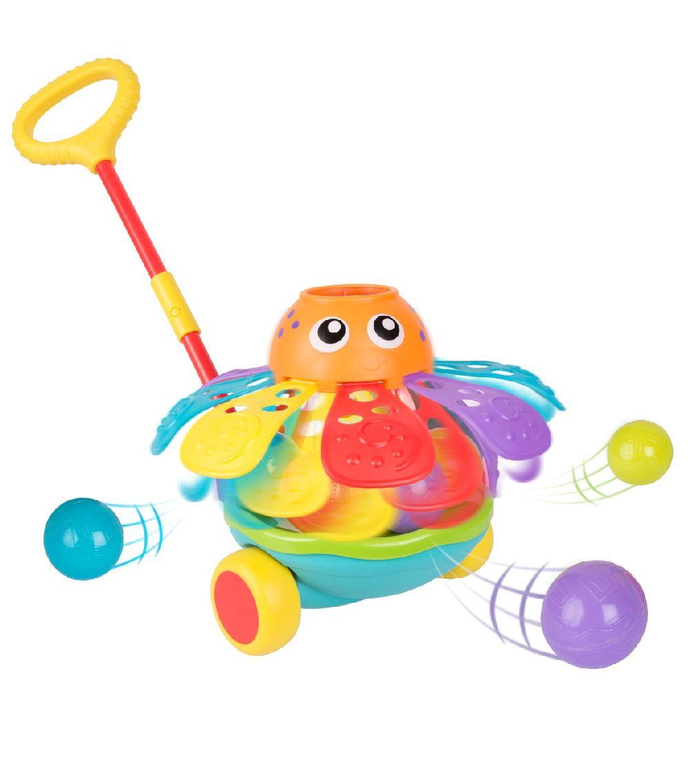 Playgro Activity Toy - Push Along Ball - Squid