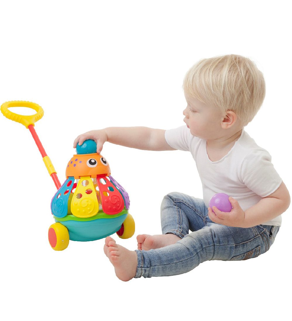 Playgro Activity Toy - Push Along Ball - Squid
