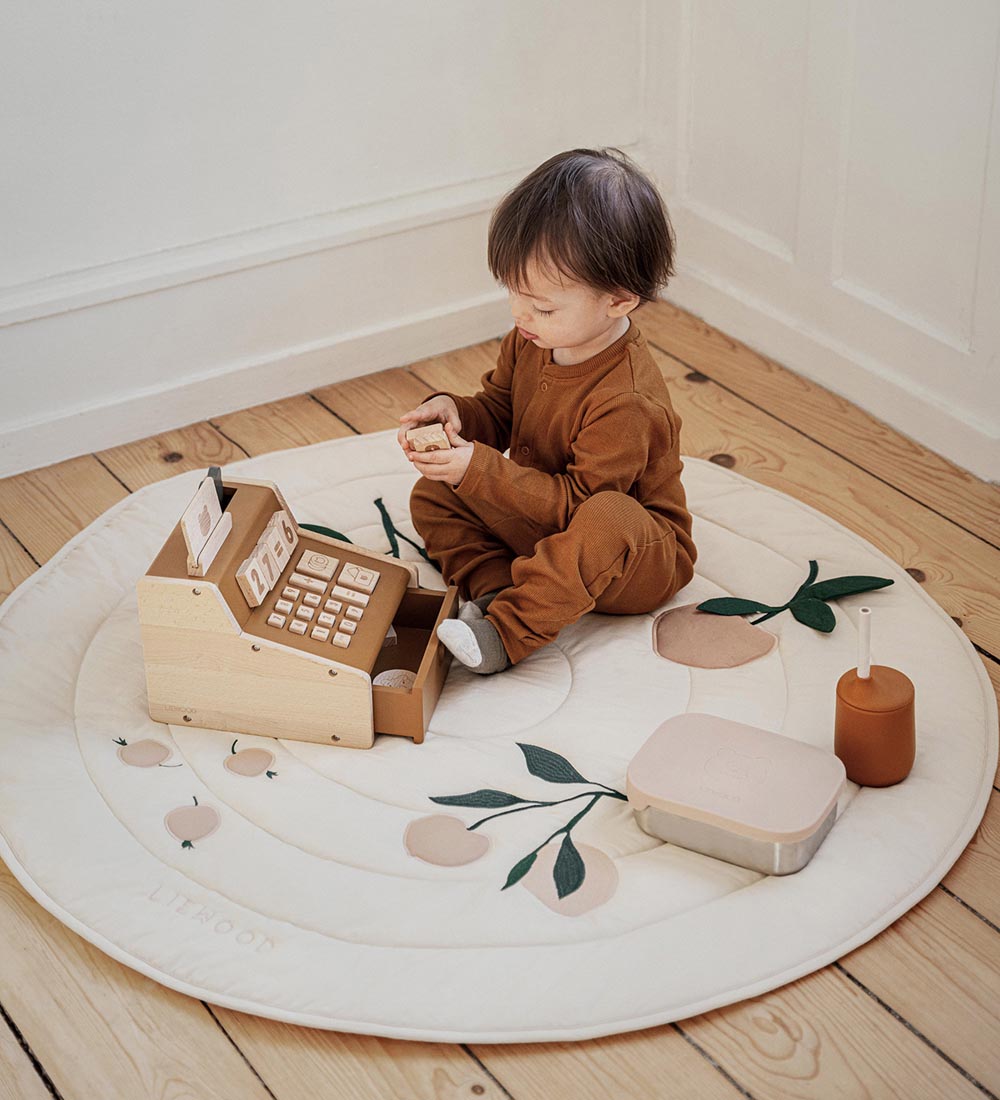 Liewood Activity Play Mat rug - Gitta - Peach/Sea Shell Mix