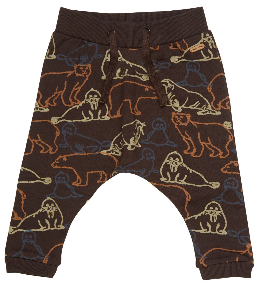 Minymo Sweatpants - Java w. Walrus