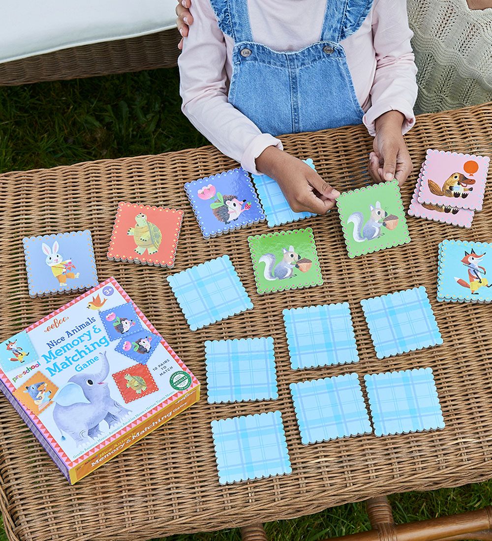 Eeboo Memory Game - 10 Pair - Cute DYR