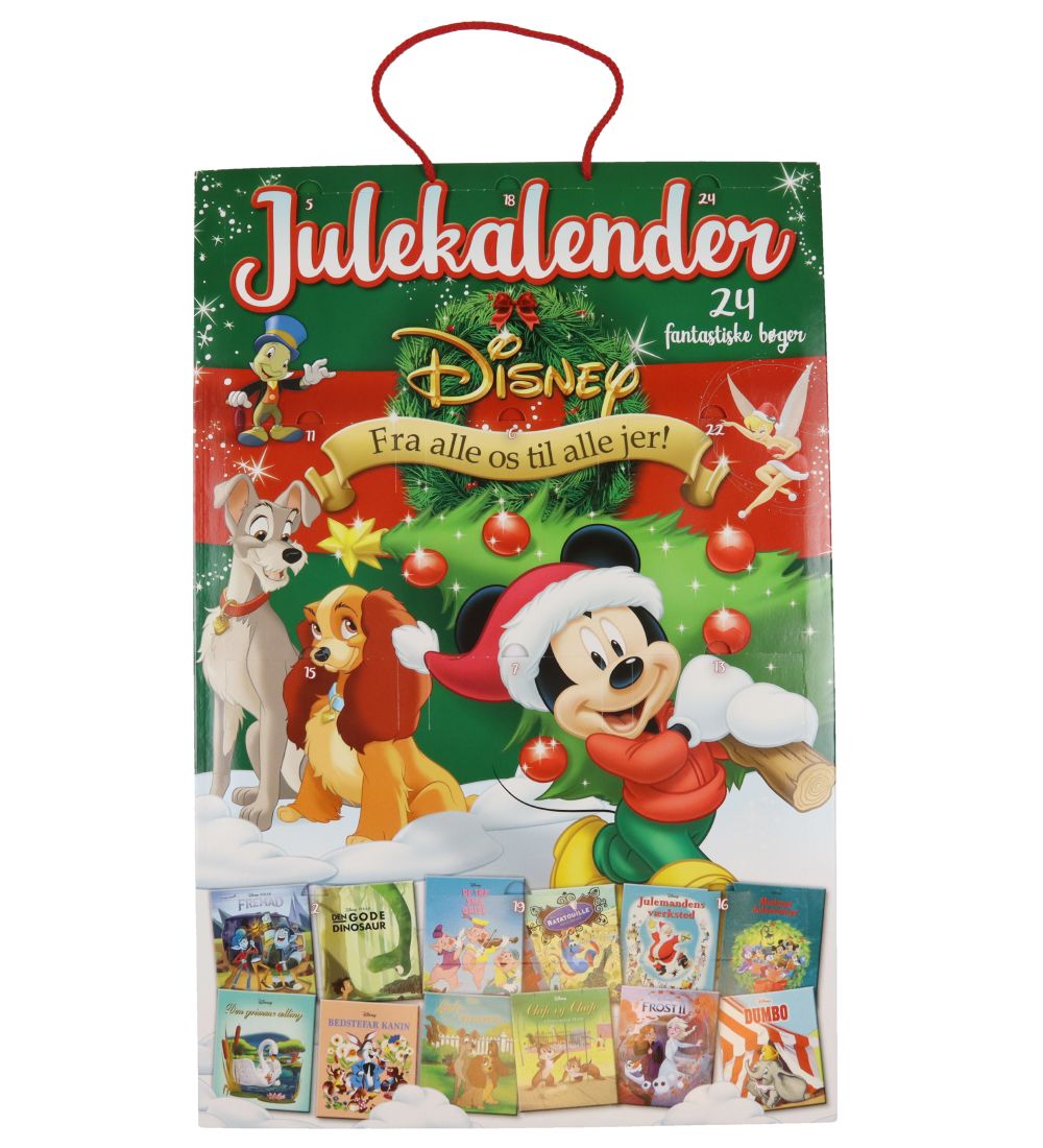 Karrusel Forlag Advent Calendar - Disney - 24 Books