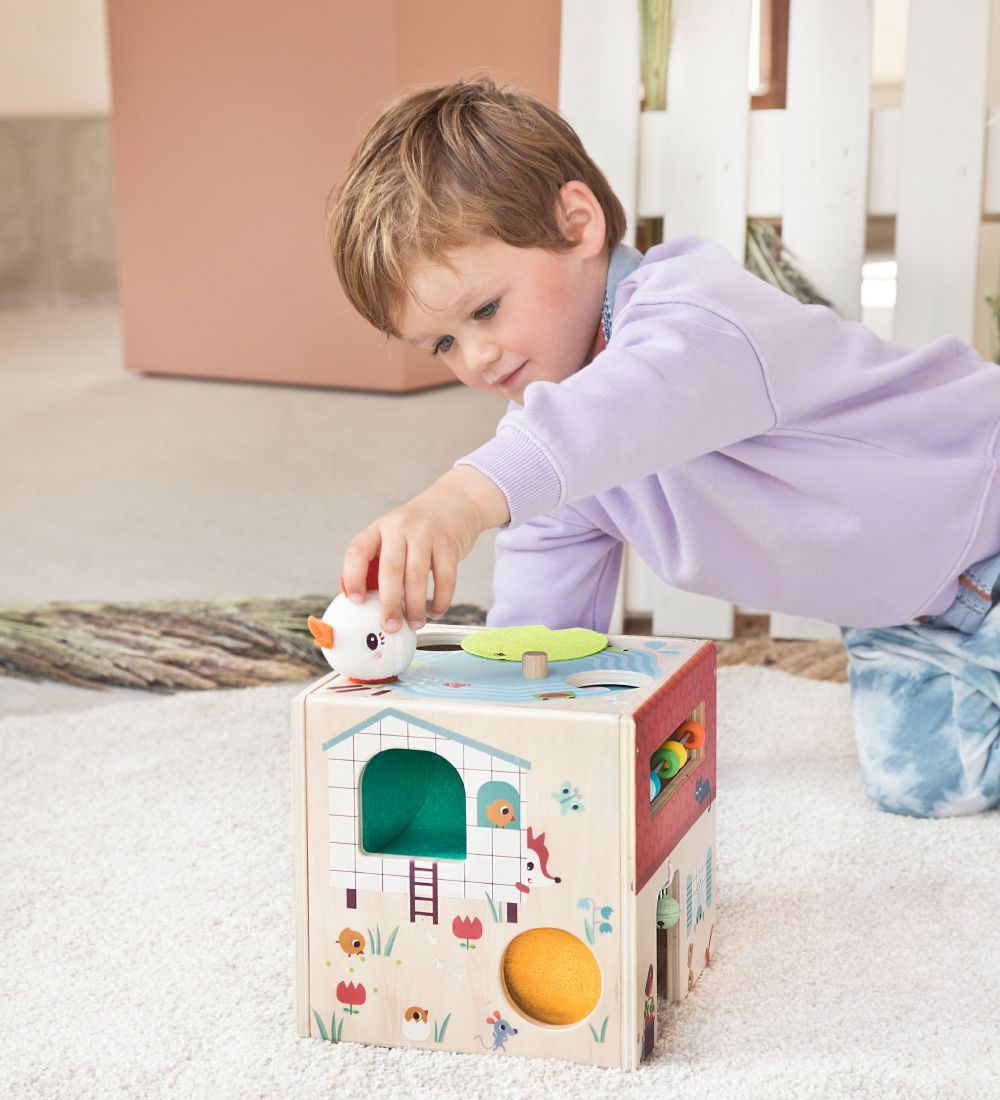 Lilliputiens Activity Toy - Wood - Farm