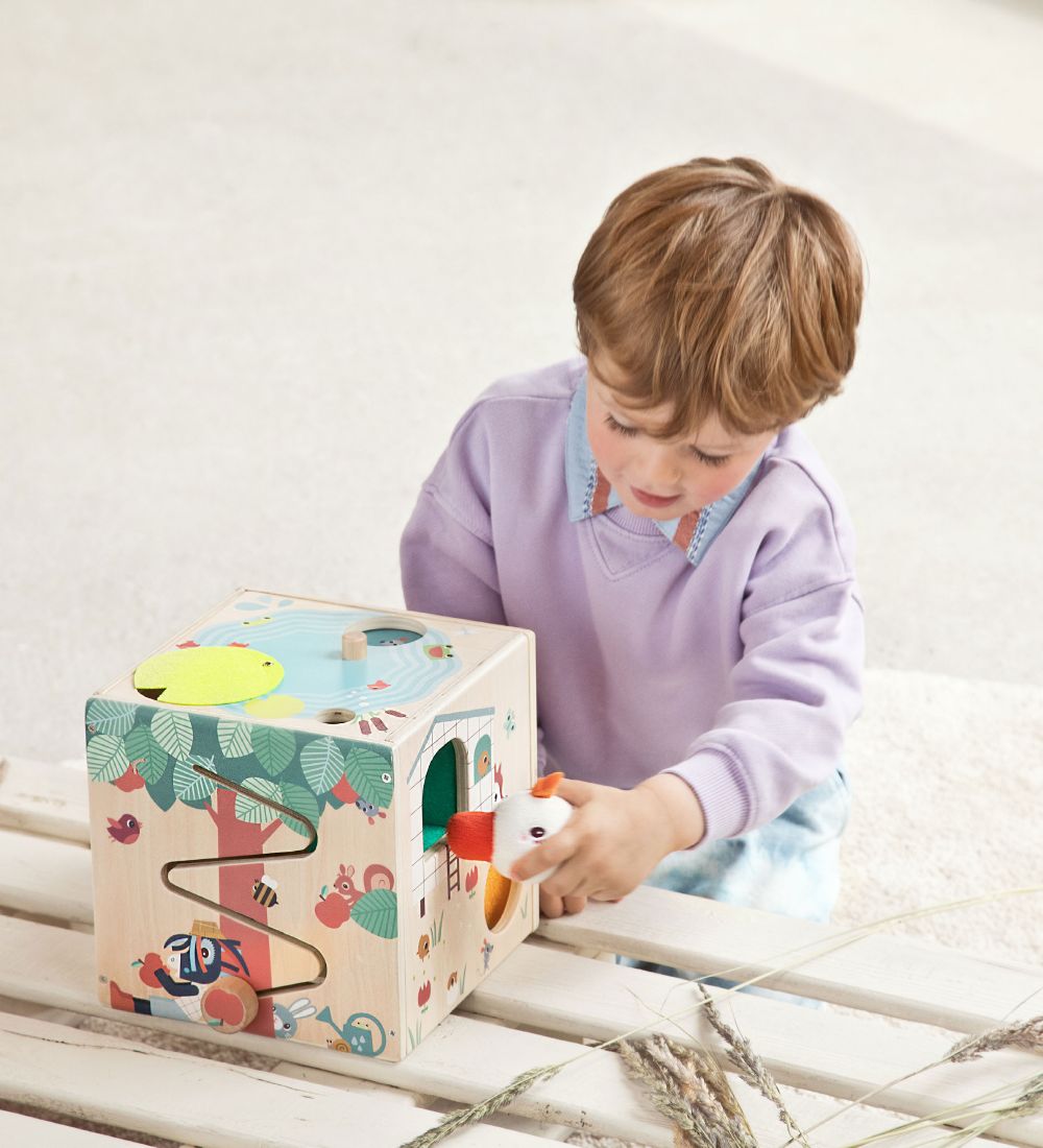 Lilliputiens Activity Toy - Wood - Farm