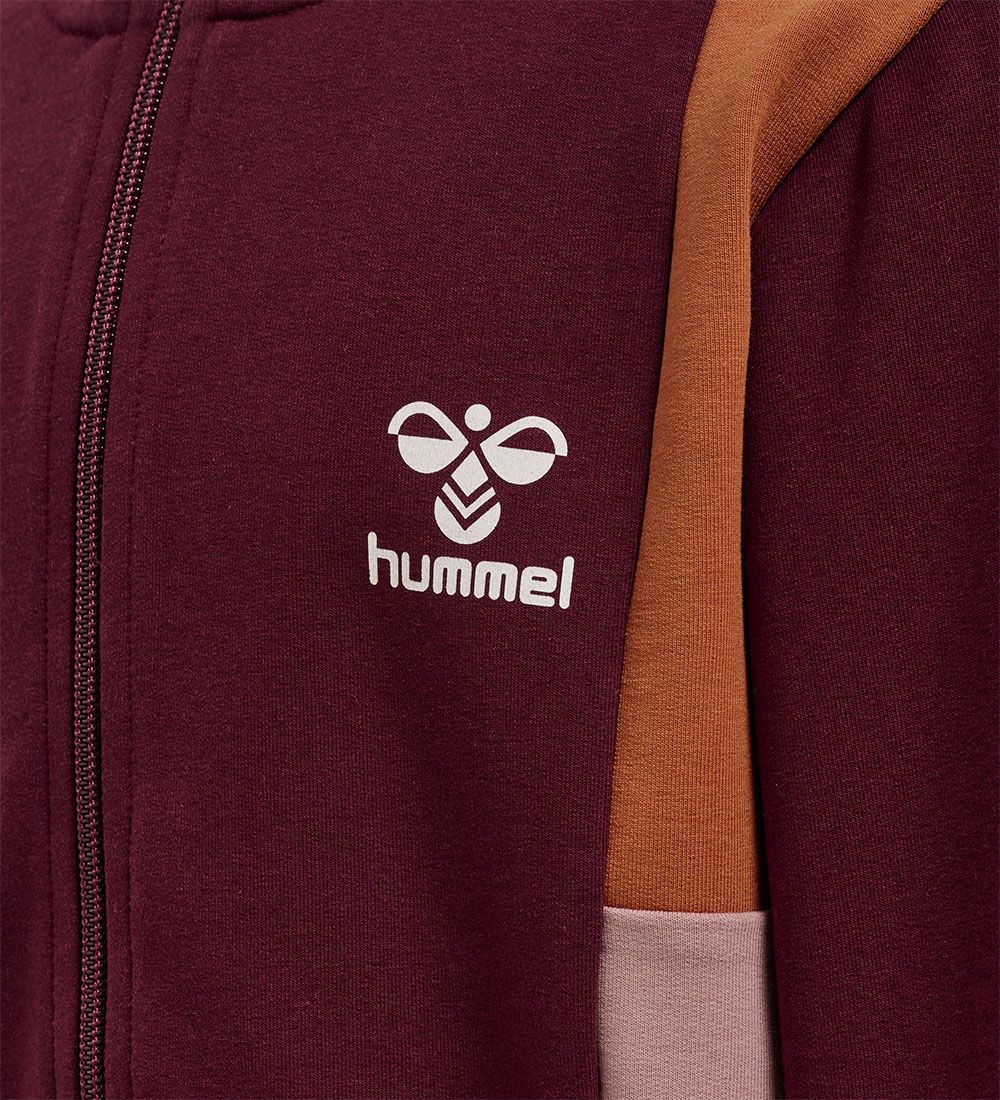 Hummel Cardigan - hmlBagga - Windsor Wine
