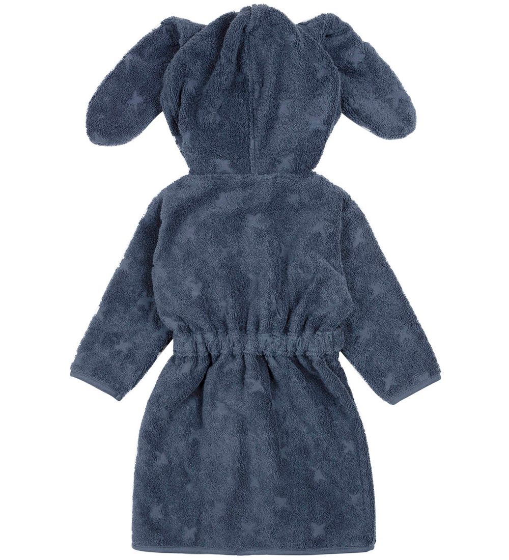 Müsli Bathrobe - Bunny - Indigo