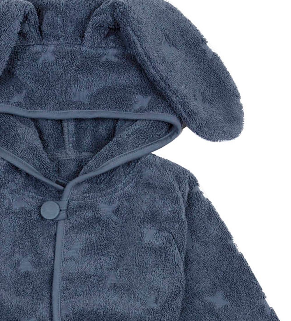 Müsli Bathrobe - Bunny - Indigo
