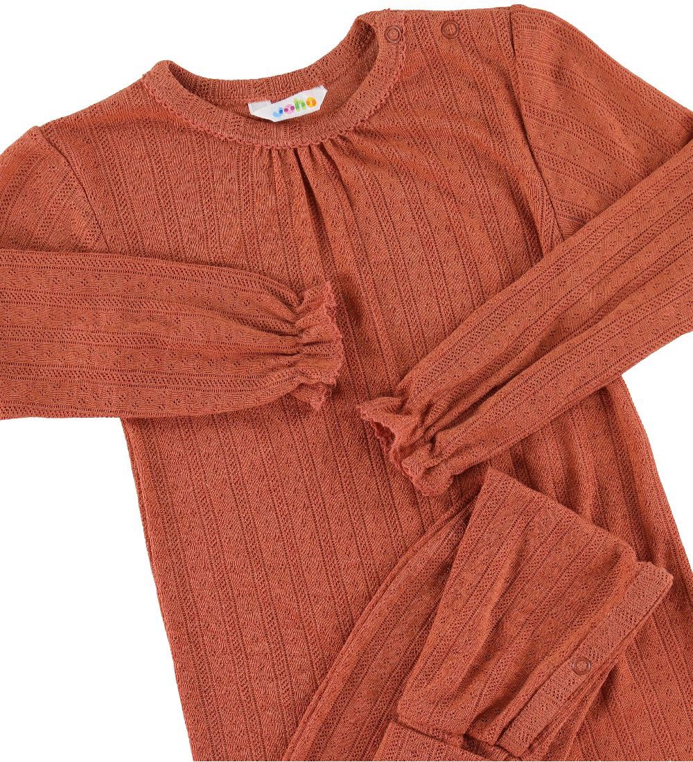 Joha Jumpsuit - Wool/Silk - Orange