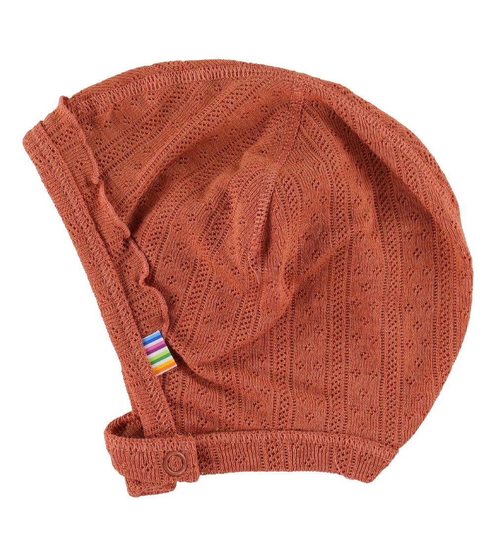 Joha Baby Hat - Wool/Silk - Orange