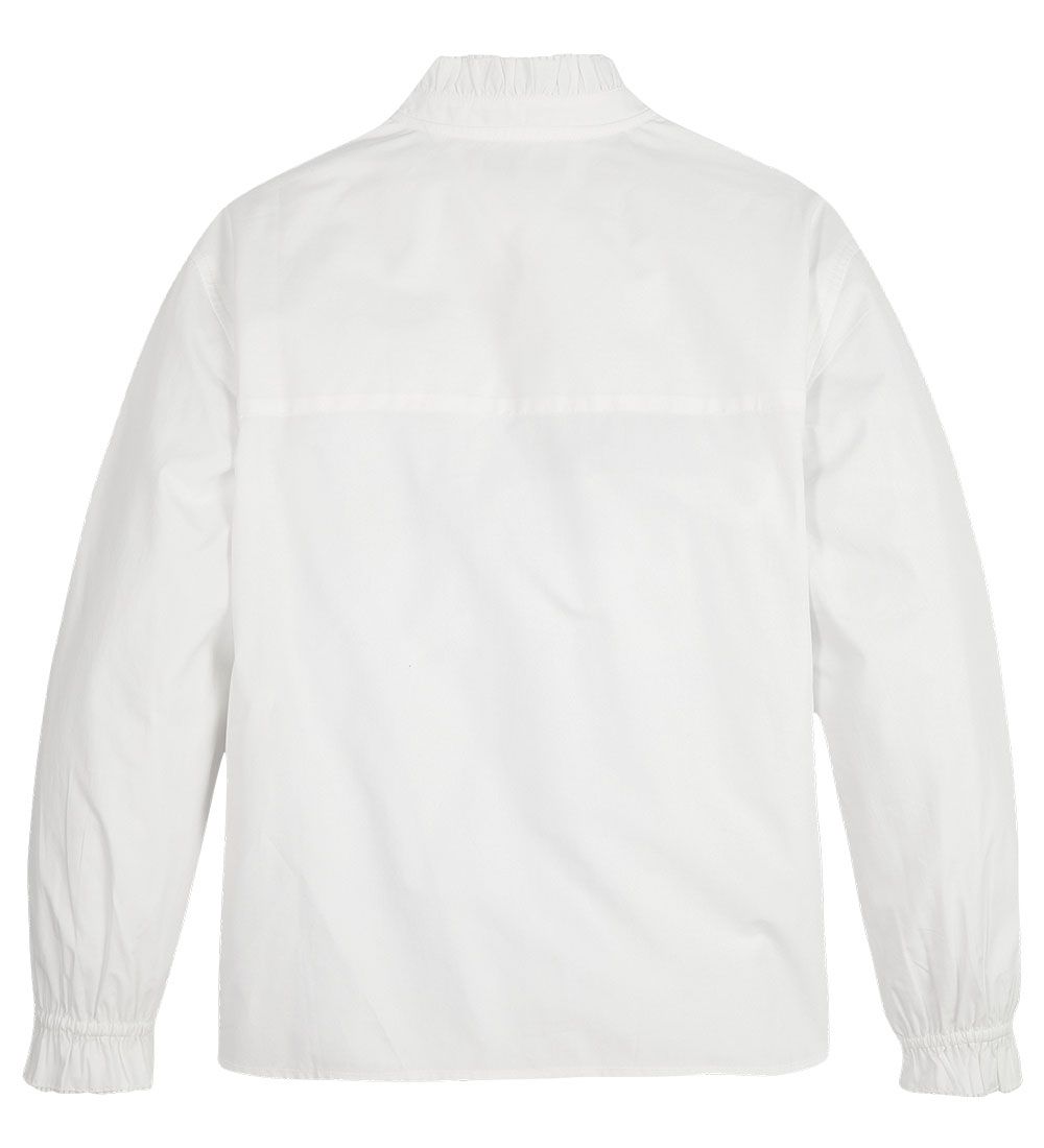 Tommy Hilfiger Hemd - Ruffle - Weiß