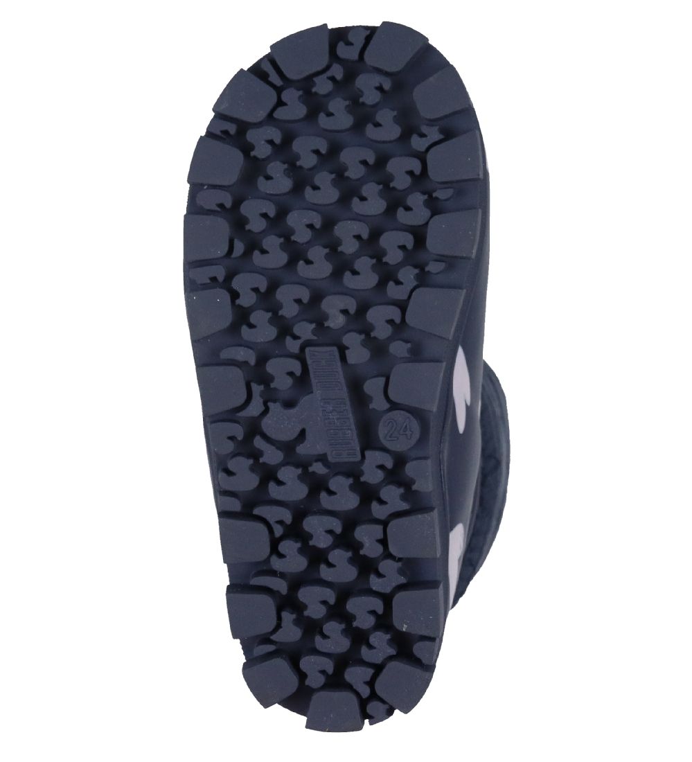 Rubber Duck Thermo Boots - Flash Hearts - Navy