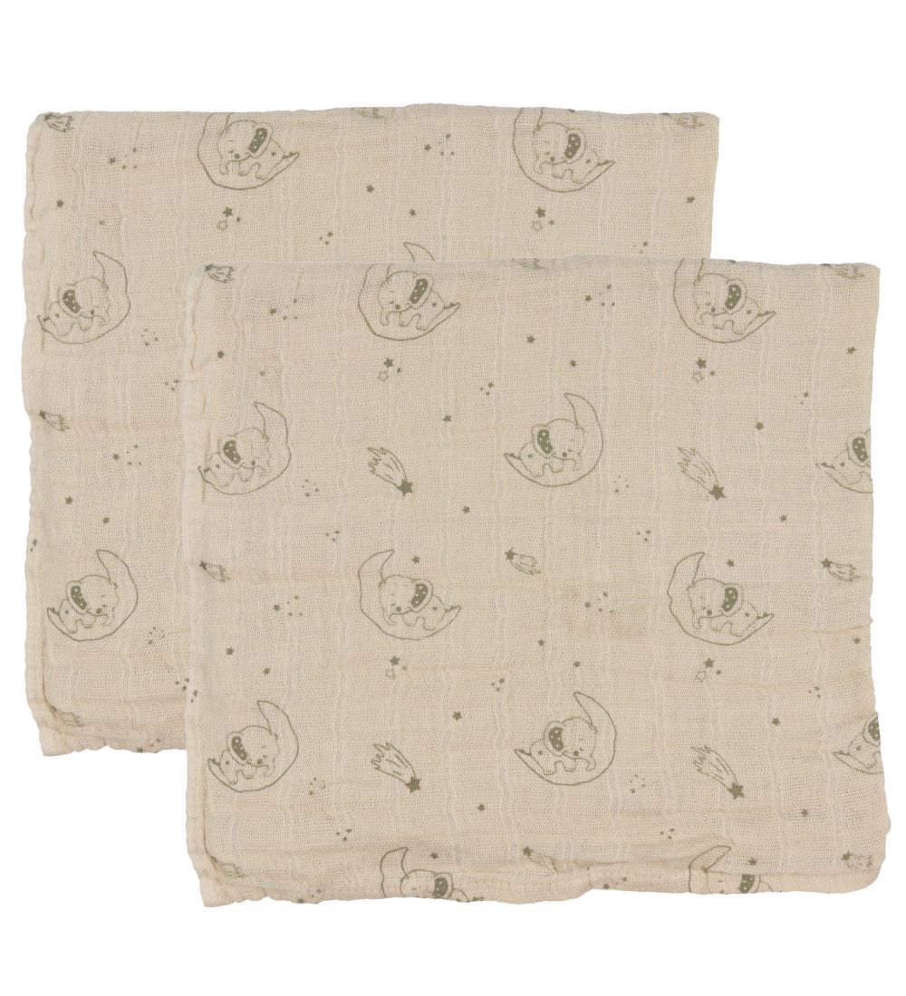 Pippi Muslin Cloths - 6-Pack - 65x65 cm - China Blue