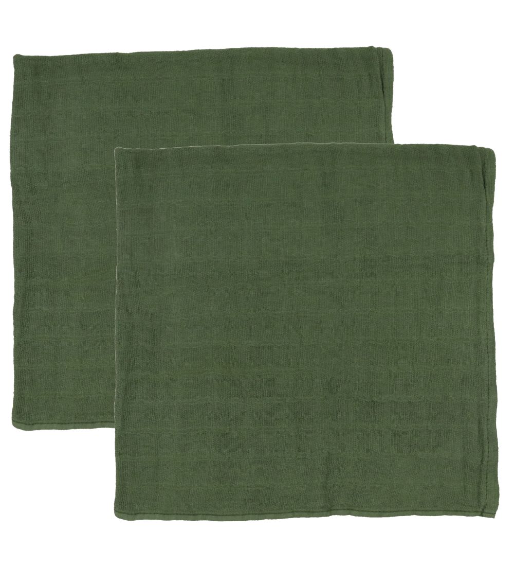 Pippi Hydrofiele Doek - 8-pack - 65x65 cm - Deep Lichen Green