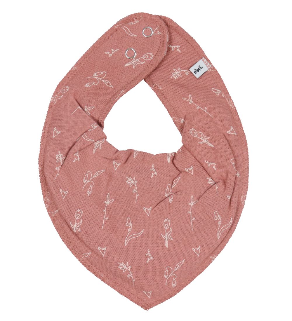 Pippi Baby Slabbetjes - 3-pack - Oud Rose