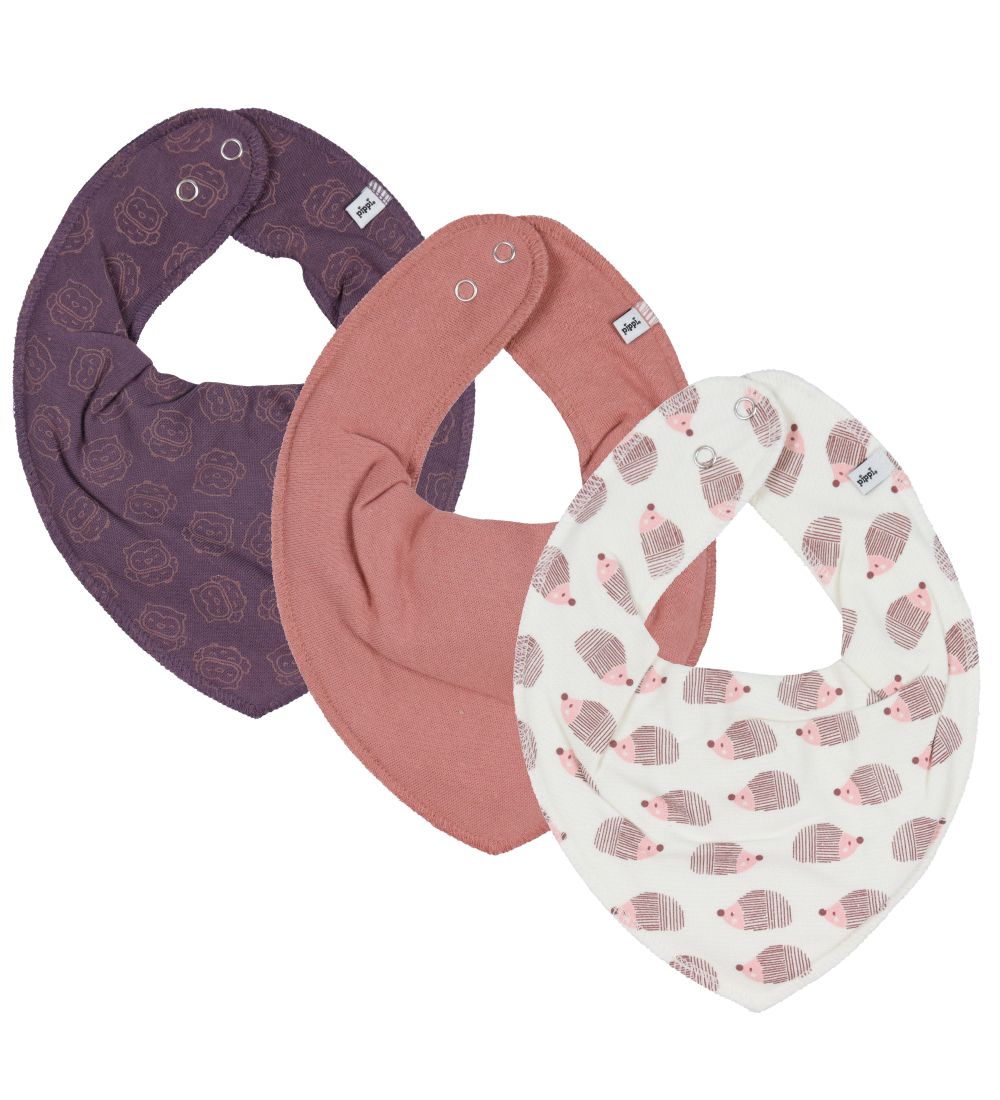 Pippi Baby Lätzchen - 5er-Pack - Alt Rose