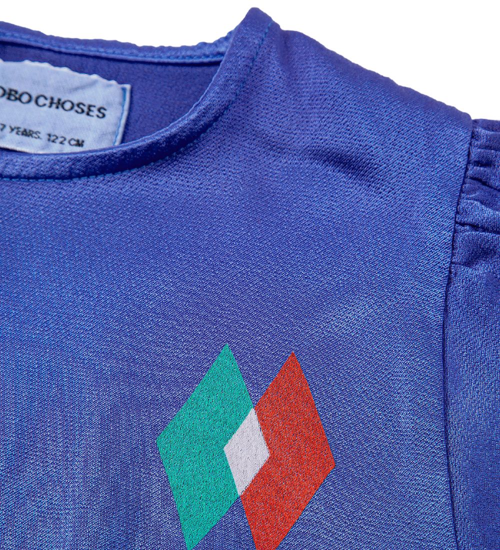 Robe Bobo Choses - Rayures partout - Bleu