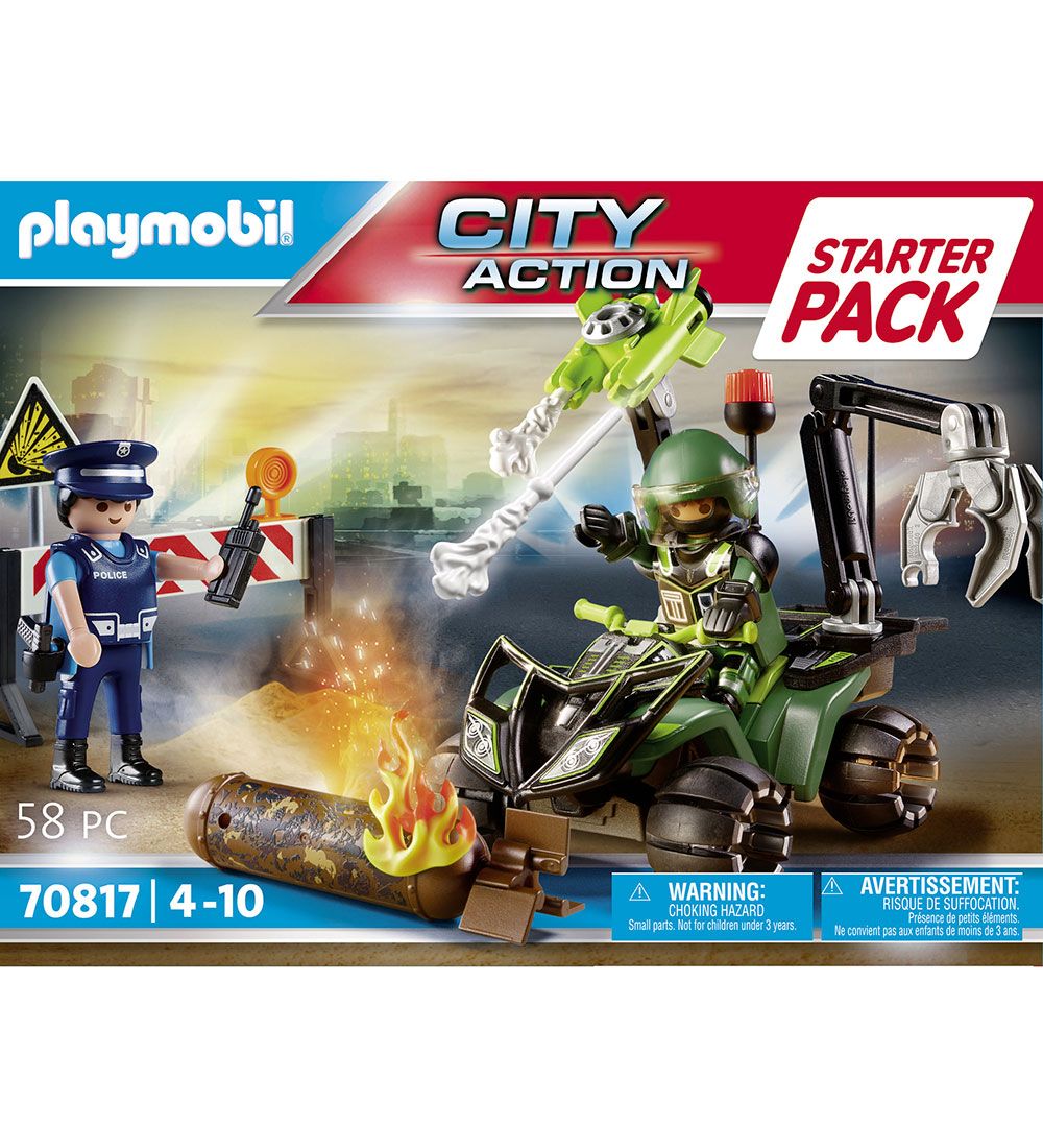 Playmobil City Action - Starterpaket Polizei: Gefahrentraining -