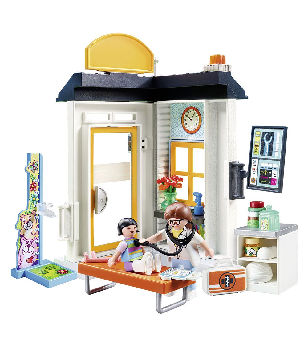 Playmobil City Life - Starts Pack Pediatrician - 70818 - 57 Part