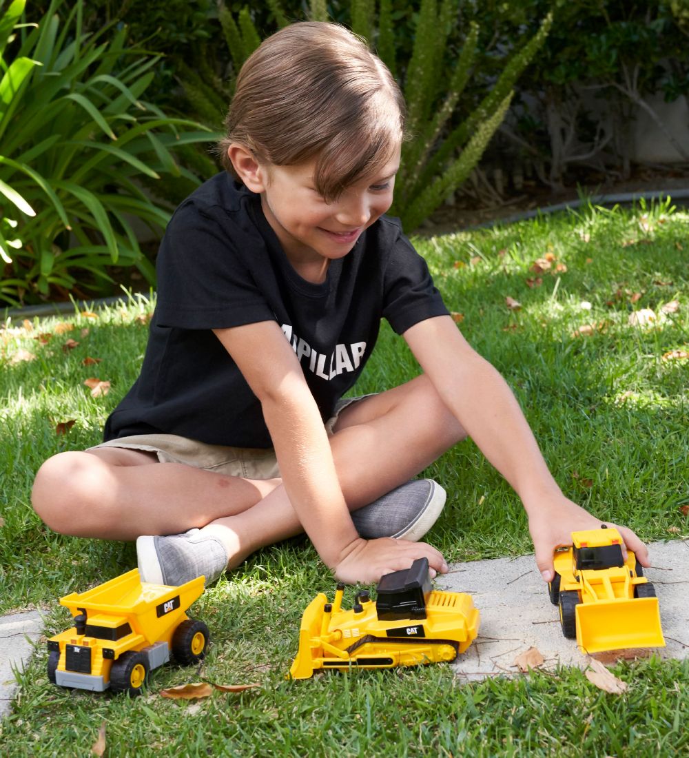 CAT Work machine w. Sound - 16 cm - Wheel loader