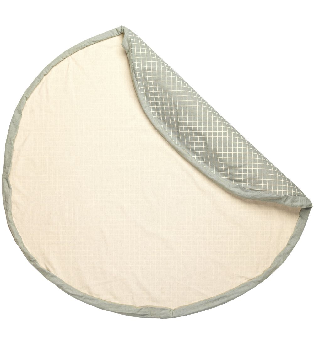 Play&Go Play Mat - Ø140 - Grid Green